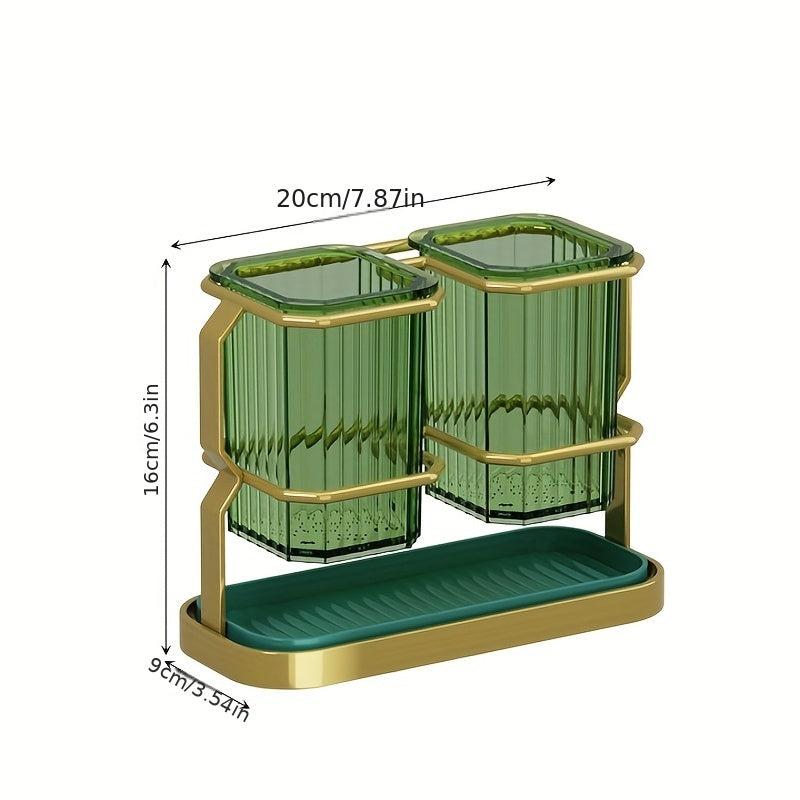 Wall Mounted Chopsticks Holder Transparent Storage Box