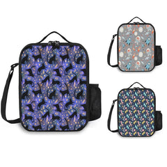3D Space Cat Lunch Bag Tote Waterproof Insulated Organizer Cooler Bag