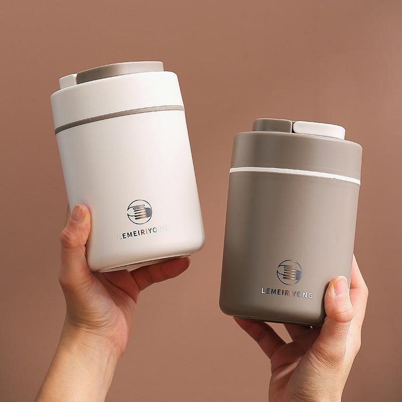 Portable Stainless Steel Breakfast Cup Sealed Mini Cup