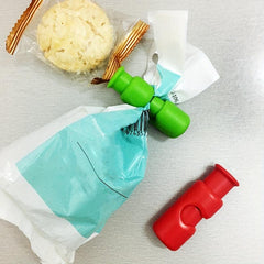 8 PCS Squeeze Lock Bread Bag Clips Food Storage Closure Clips