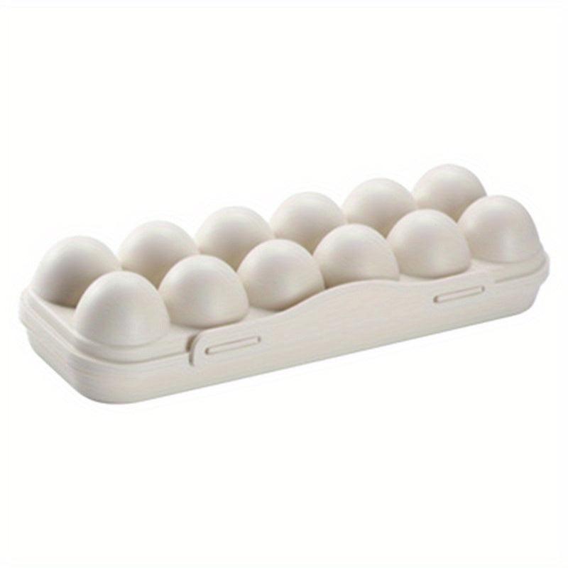 3pcs Egg Storage Box for 12 Eggs Leak Proof Plastic Stackable Hand Wash