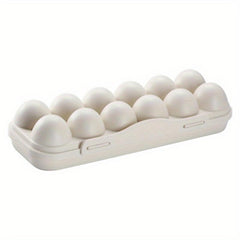 3pcs Egg Storage Box for 12 Eggs Leak Proof Plastic Stackable Hand Wash