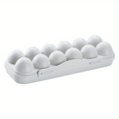 3pcs Egg Storage Box for 12 Eggs Leak Proof Plastic Stackable Hand Wash
