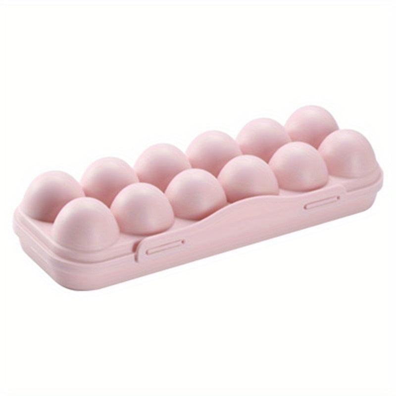 3pcs Egg Storage Box for 12 Eggs Leak Proof Plastic Stackable Hand Wash