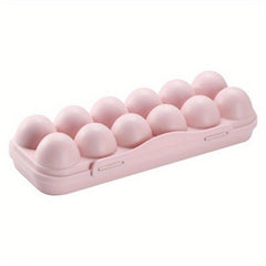 3pcs Egg Storage Box for 12 Eggs Leak Proof Plastic Stackable Hand Wash