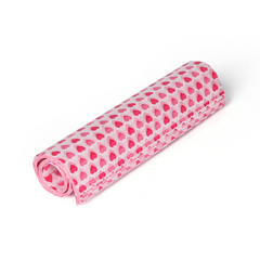 50 Sheets Rose Pattern Disposable Food Wrapping Paper Waterproof & Greaseproof
