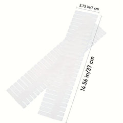 8pcs Adjustable Drawer Dividers for Clothes Underwear Makeup Kitchen Utensils