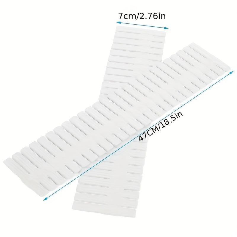 8pcs Adjustable Drawer Dividers for Clothes Underwear Makeup Kitchen Utensils