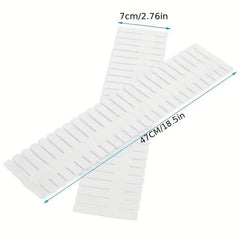 8pcs Adjustable Drawer Dividers for Clothes Underwear Makeup Kitchen Utensils