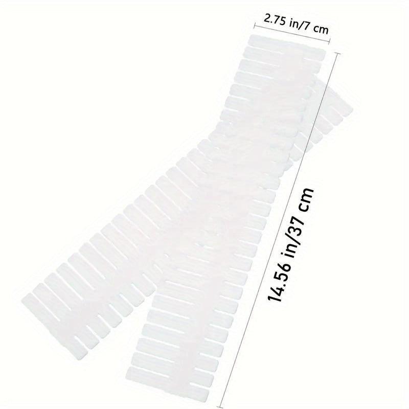 8pcs Adjustable Drawer Dividers for Clothes Underwear Makeup Kitchen Utensils