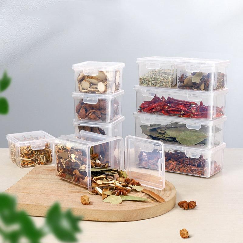 Airtight Food Storage Container for Spice Cereal Rice Flour Oats with Lid
