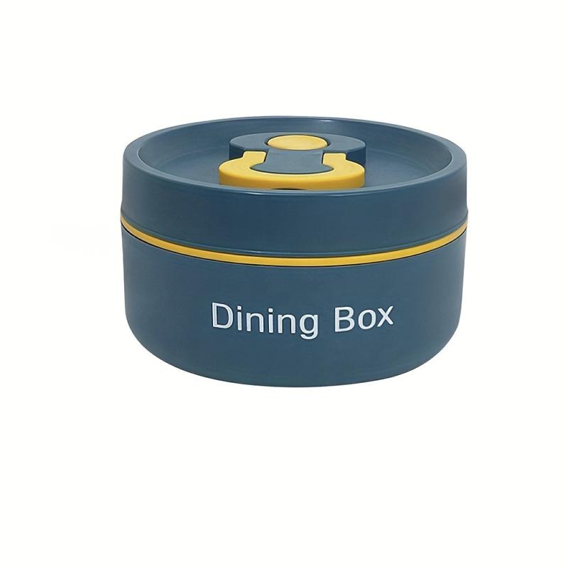 Stainless Steel Lunch Box with Fork and Spoon, Microwave Safe Bento Box