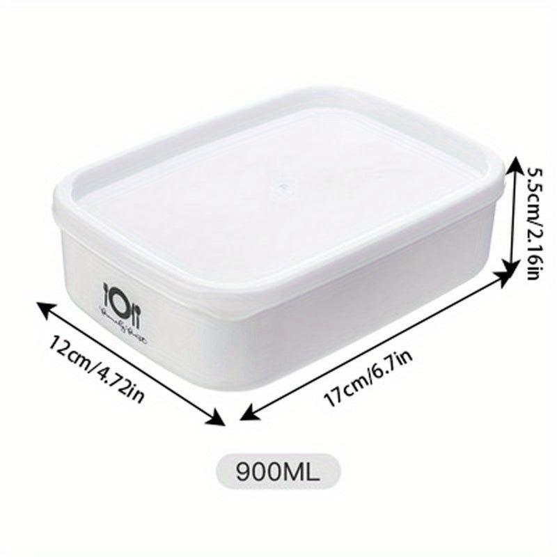 Stackable Refrigerator Organizer Bins - Wide Mouth PP Square Food Box