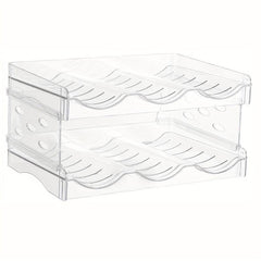 Water Bottle Organizer 2 Pack Stackable Cup Holder For Kitchen Pantry Fridge Cab