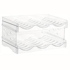 Water Bottle Organizer 2 Pack Stackable Cup Holder For Kitchen Pantry Fridge Cab