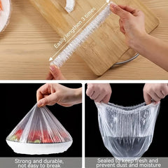 Reusable Stretch Lids for Fresh Keeping and Portable Food Storage