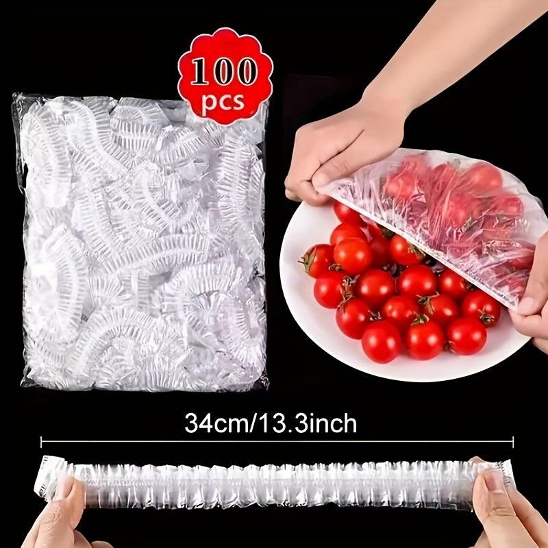 Reusable Stretch Lids for Fresh Keeping and Portable Food Storage