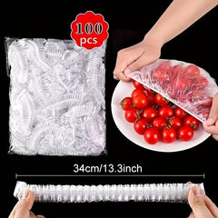 Reusable Stretch Lids for Fresh Keeping and Portable Food Storage
