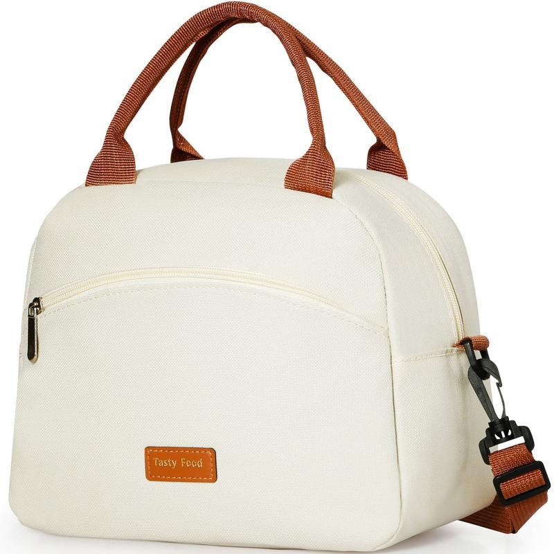 Insulated Lunch Bag Waterproof Reusable Adjustable for Work School Picnic