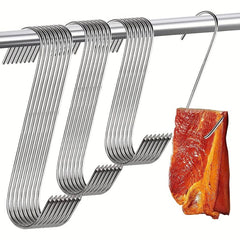 10pcs Heavy Duty Stainless Steel Butcher Hooks for Hanging Meat