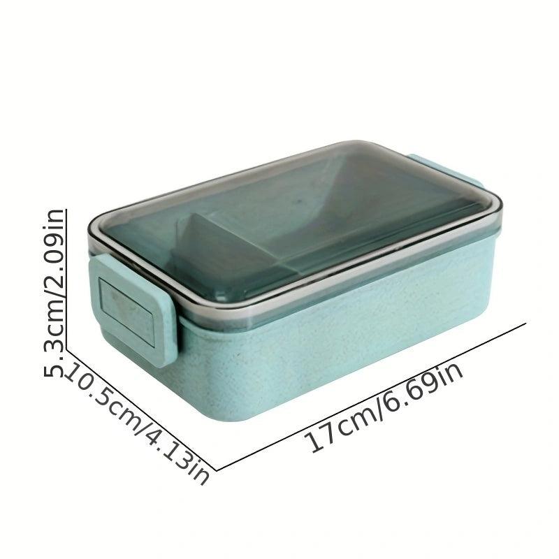 Leakproof Bento Box Container 1 2 Layer School Home Kit