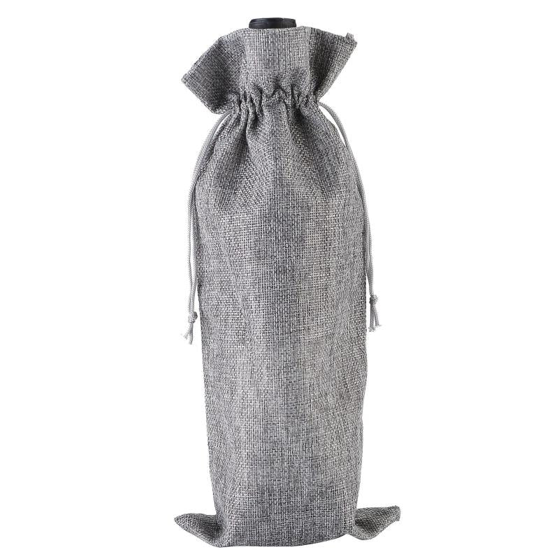 6pcs Wine Bottle Bags With Drawstring Twine Bundle Champagne Wine Packaging Bag