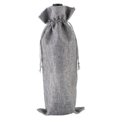 6pcs Wine Bottle Bags With Drawstring Twine Bundle Champagne Wine Packaging Bag
