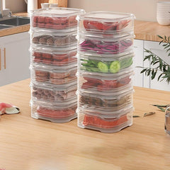 Plastic Refrigerator Storage Box Fresh Keeping Box Vegetable Crisper
