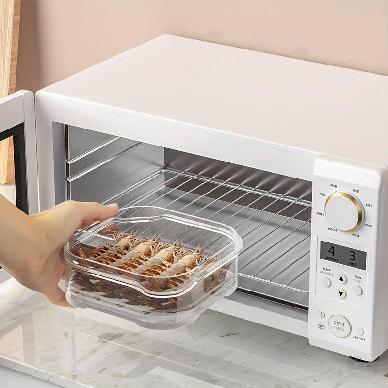 Plastic Refrigerator Storage Box Fresh Keeping Box Vegetable Crisper