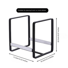 Large Capacity Bowl Dish Storage and Draining Rack Household Shelf