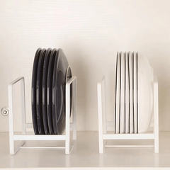 Large Capacity Bowl Dish Storage and Draining Rack Household Shelf