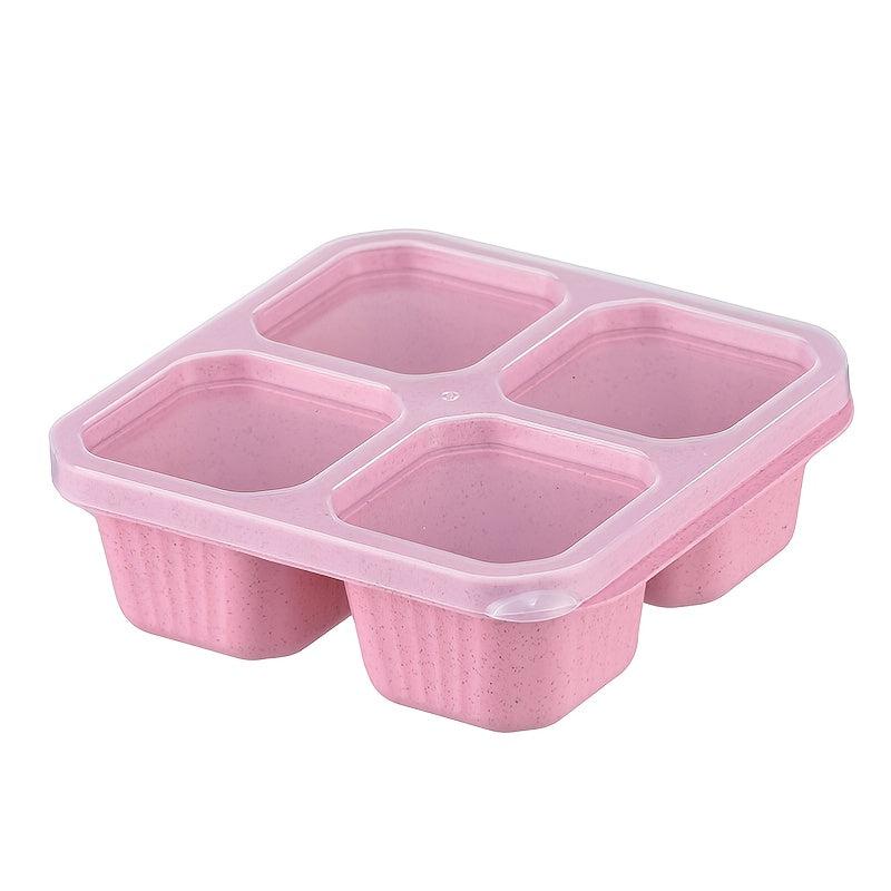 Wheat Straw Snack Container Leakproof Bento Box