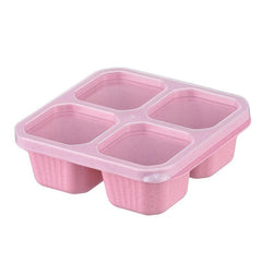 Wheat Straw Snack Container Leakproof Bento Box