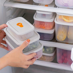 3pcs Airtight Food Storage Containers Fresh-keeping Box for Cereal Rice Pasta