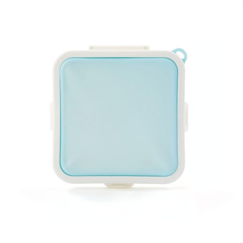 Silicone Sandwich Storage Box Reusable Microwave Lunch Box