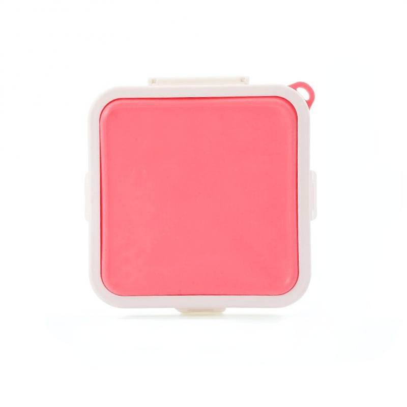 Silicone Sandwich Storage Box Reusable Microwave Lunch Box