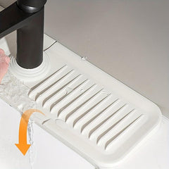 Non Slip Faucet Drain Mat Kitchen Sink Protector