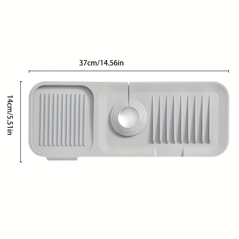 Non Slip Faucet Drain Mat Kitchen Sink Protector