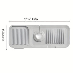 Non Slip Faucet Drain Mat Kitchen Sink Protector