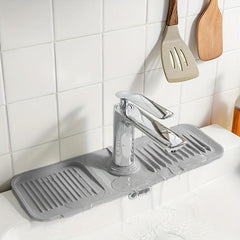 Non Slip Faucet Drain Mat Kitchen Sink Protector