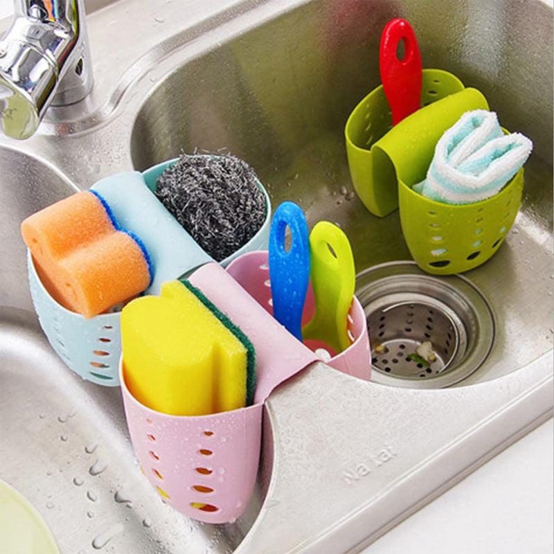 Dual-use Sink Sponge Storage Drain Basket