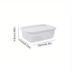 3pcs Refrigerator Storage Box Fresh Keeping Sealed Containers with Lids