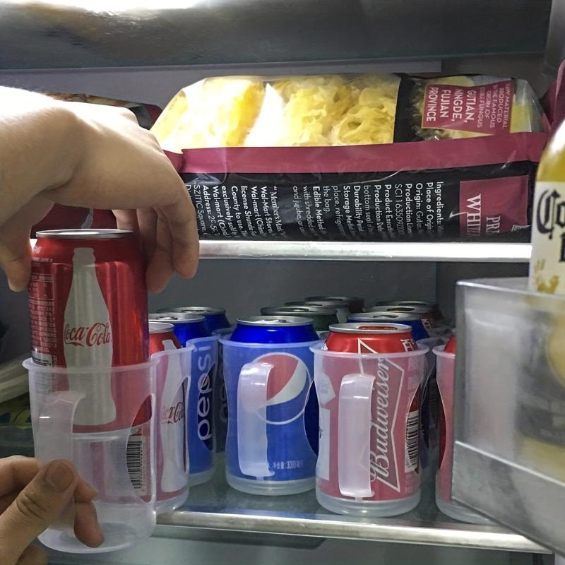 4 Grid Beer Beverage Storage Box Portable Organizer Bins Can Dispenser