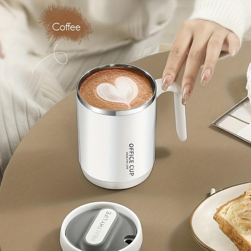 Insulated Coffee Mug Stainless Steel with Lid, Portable Water Cup