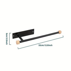 Kitchen Tissue Rack Under Cabinet Roll Kitchen Storage Rack Wall Mounted Holder