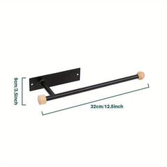 Kitchen Tissue Rack Under Cabinet Roll Kitchen Storage Rack Wall Mounted Holder