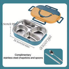 Stainless Steel Bento Box for Office Workers