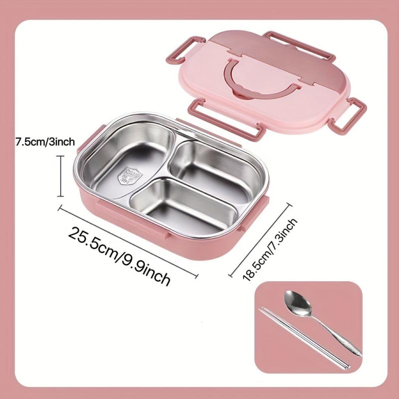 Stainless Steel Bento Box for Office Workers