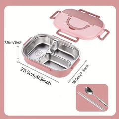 Stainless Steel Bento Box for Office Workers