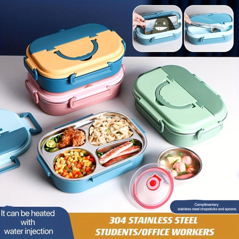 Stainless Steel Bento Box for Office Workers